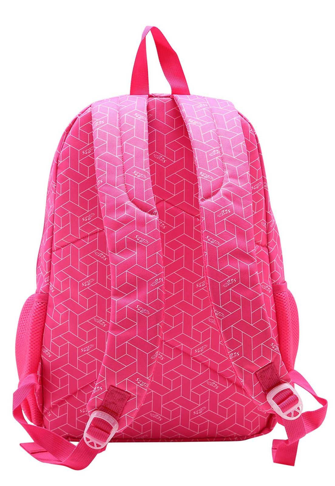 Mochila  Escolar Juvenil Rosa 3