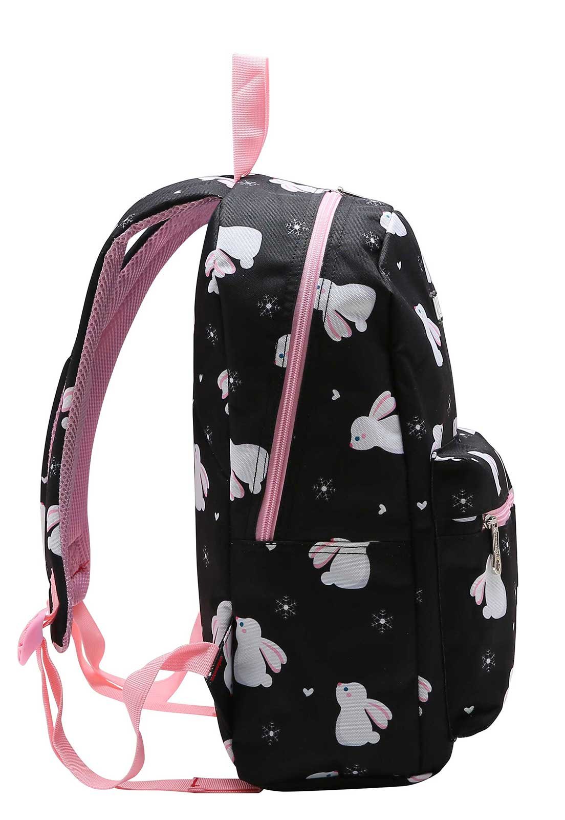 Mochila  Escolar Juvenil Preto 2