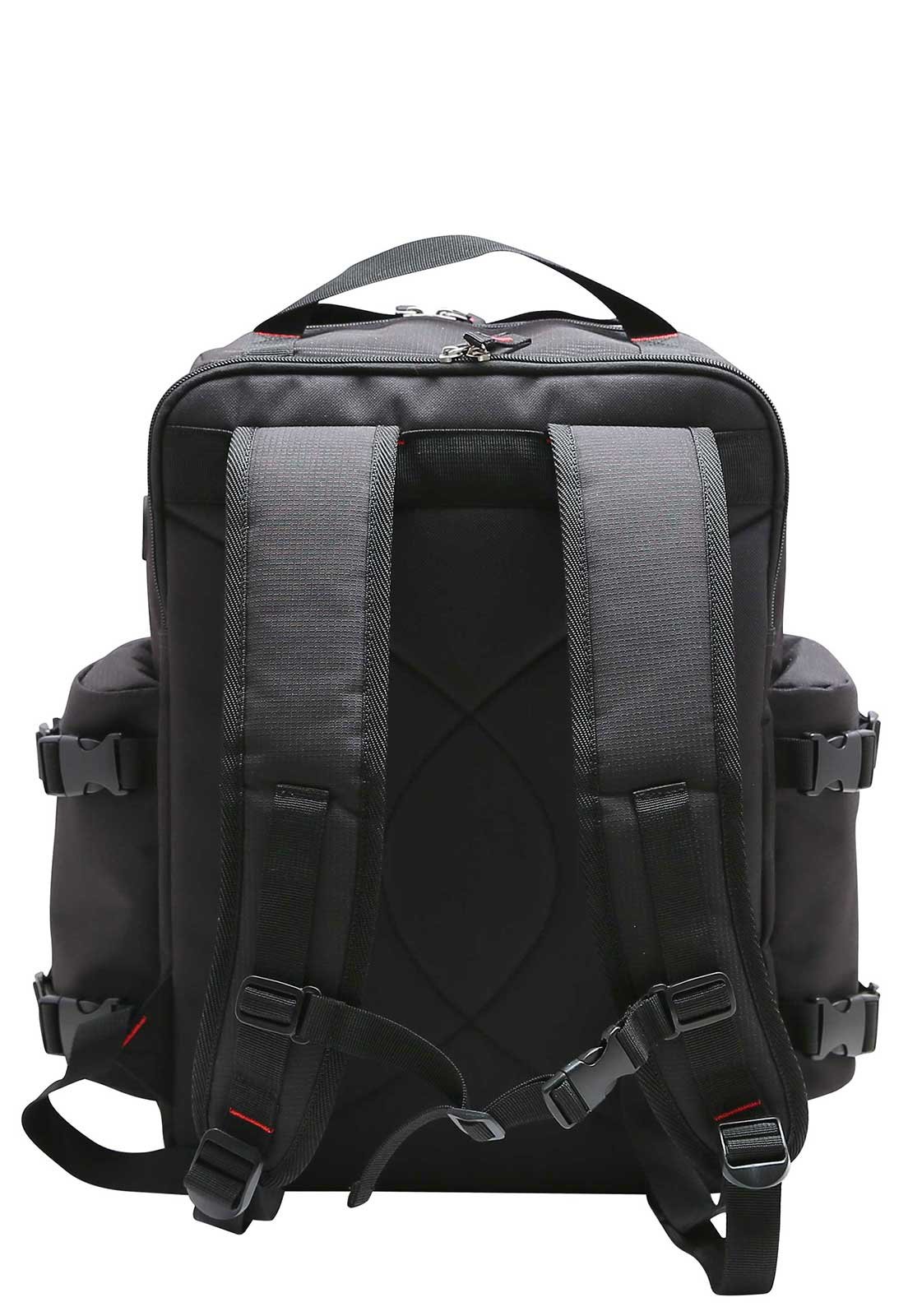 Mochila  Executiva para Notebook  Impermeável Saida Fone Preto 3