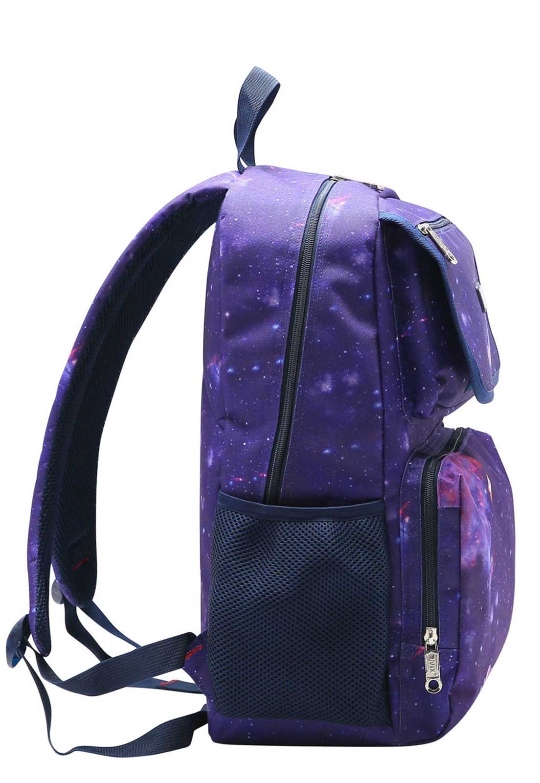 Mochila  Escolar Juvenil Roxo 2