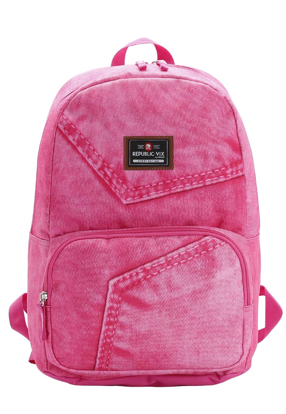 Mochila Juvenil Teen Escolar Casual Espaçosa Resistente 17