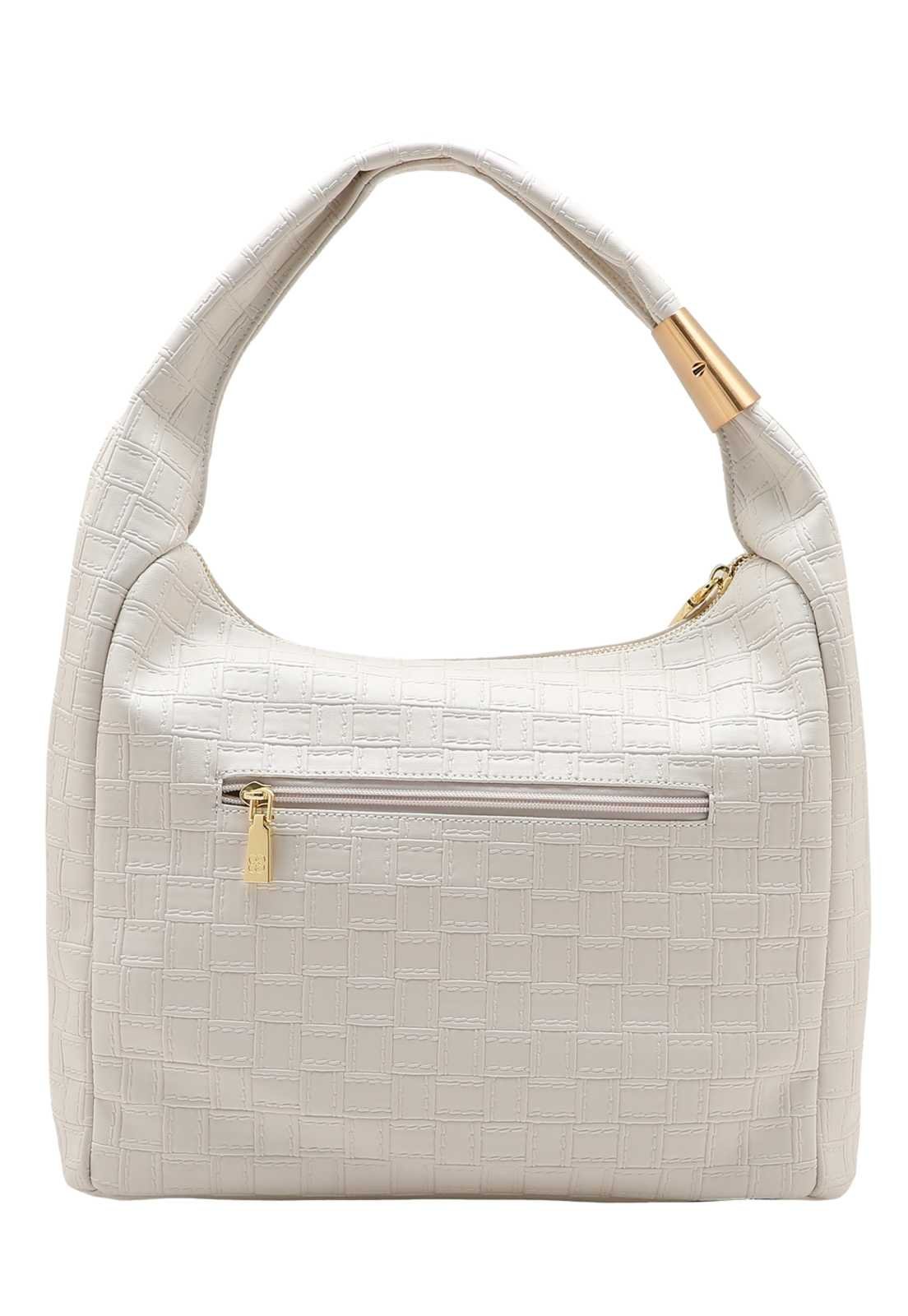 Bolsa Feminina Chenson Minimalista Branco 3