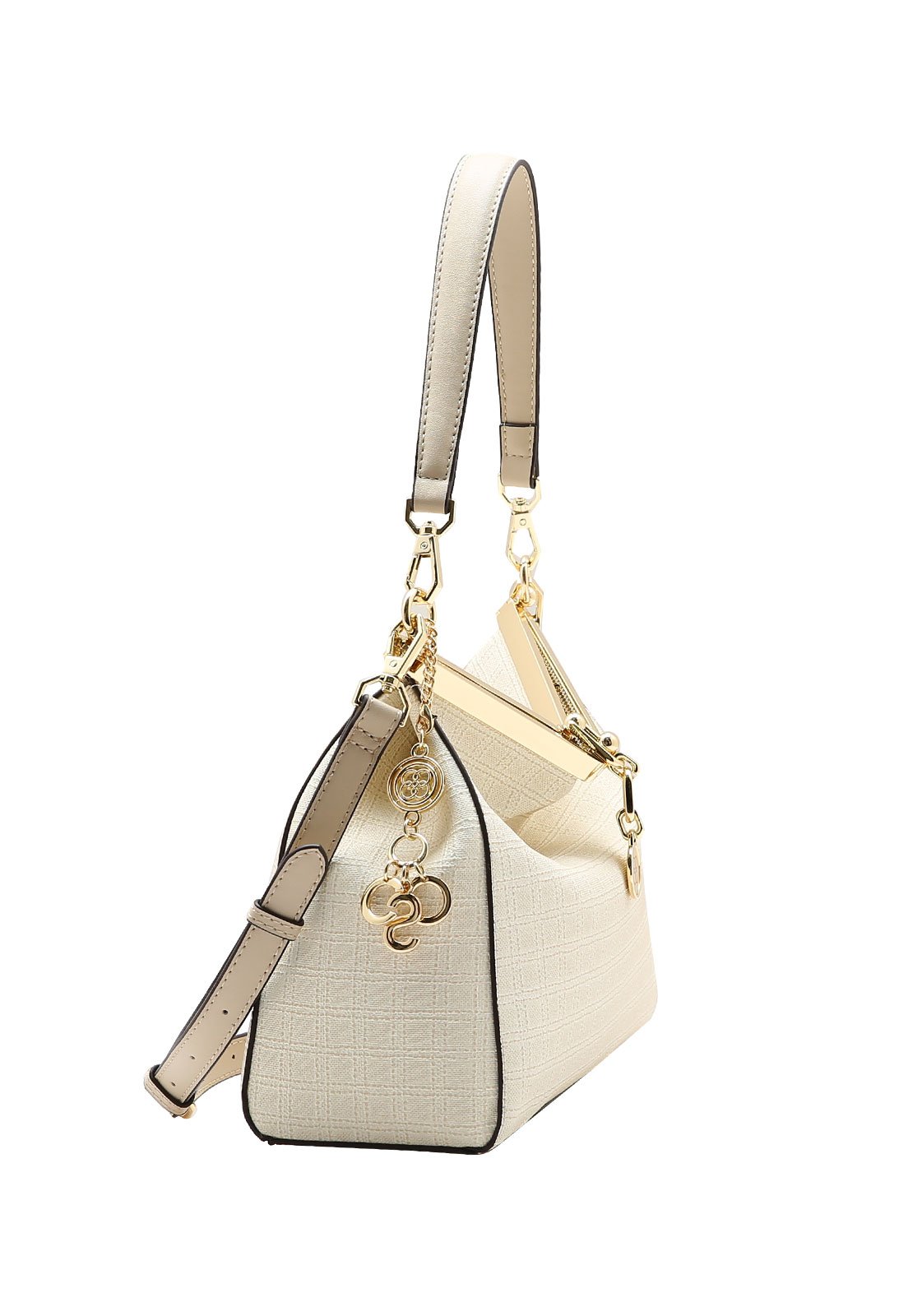 Bolsa Feminina Chenson Ferragem Deluxe Branco 2
