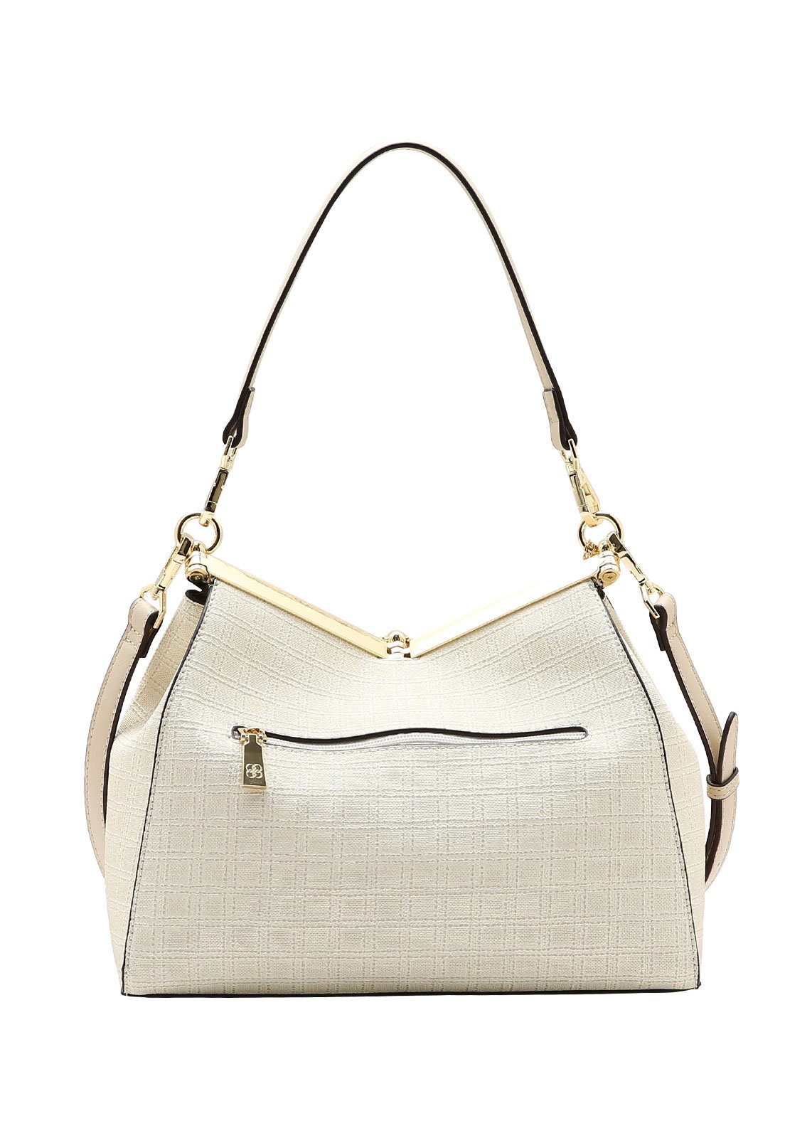 Bolsa Feminina Chenson Ferragem Deluxe Branco 3