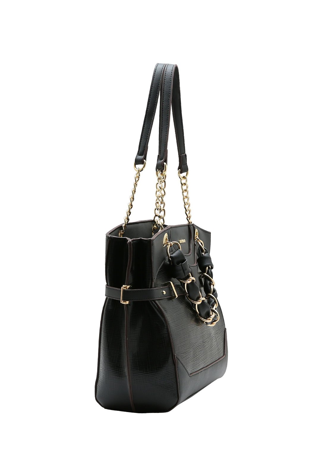 Bolsa Feminina Chenson Luxo Contemporâneo Preto 2
