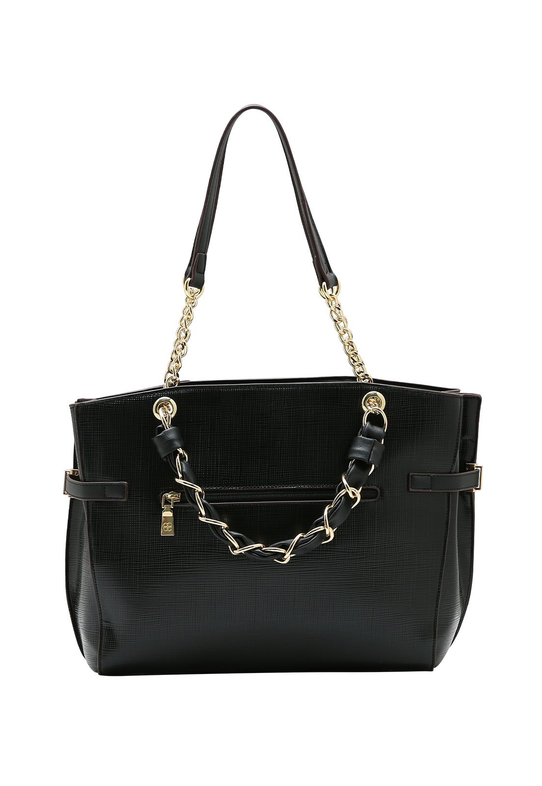 Bolsa Feminina Chenson Luxo Contemporâneo Preto 3