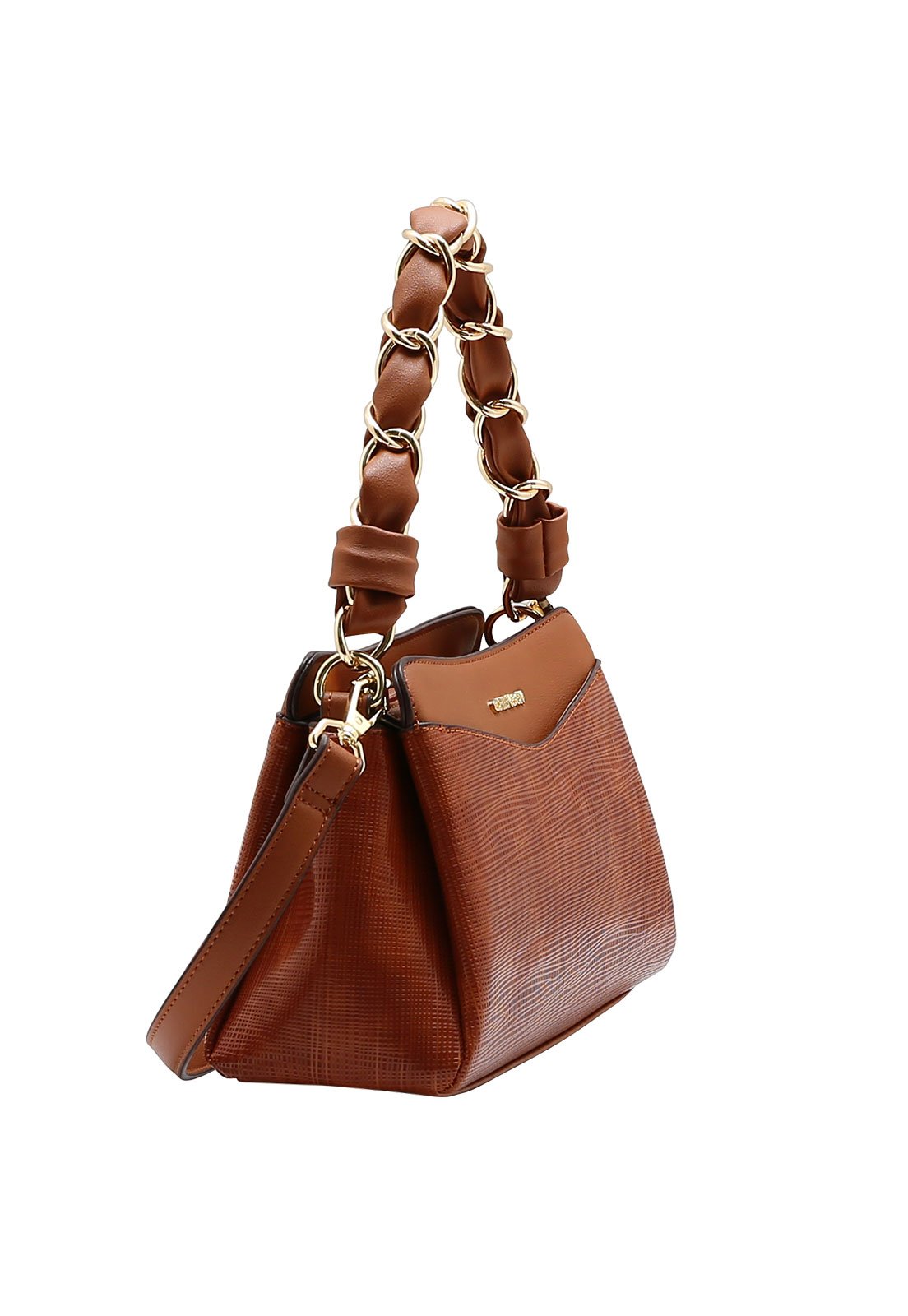 Bolsa Feminina Chenson Luxo Contemporâneo Marrom 2