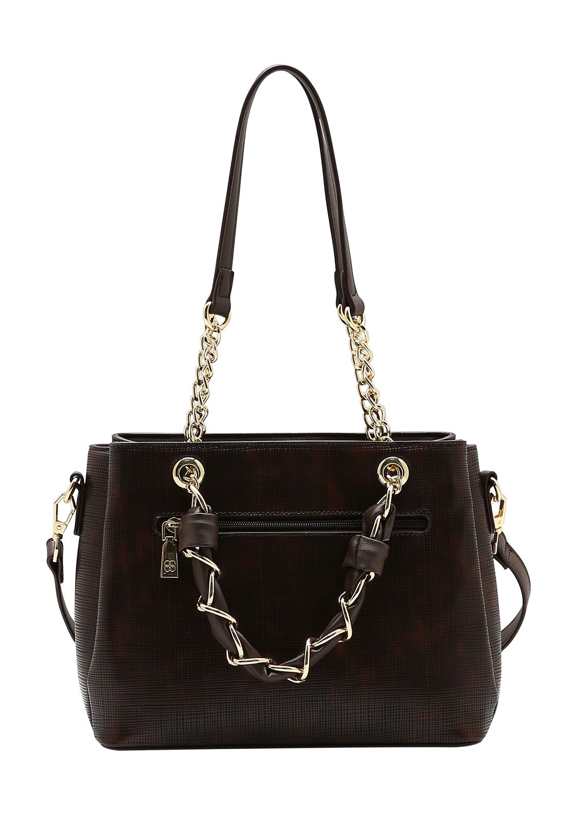 Bolsa Feminina Chenson Luxo Contemporâneo Café 3
