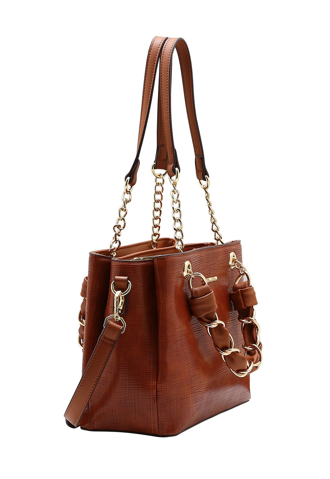 Bolsa Feminina Chenson Luxo Contemporâneo Marrom 2