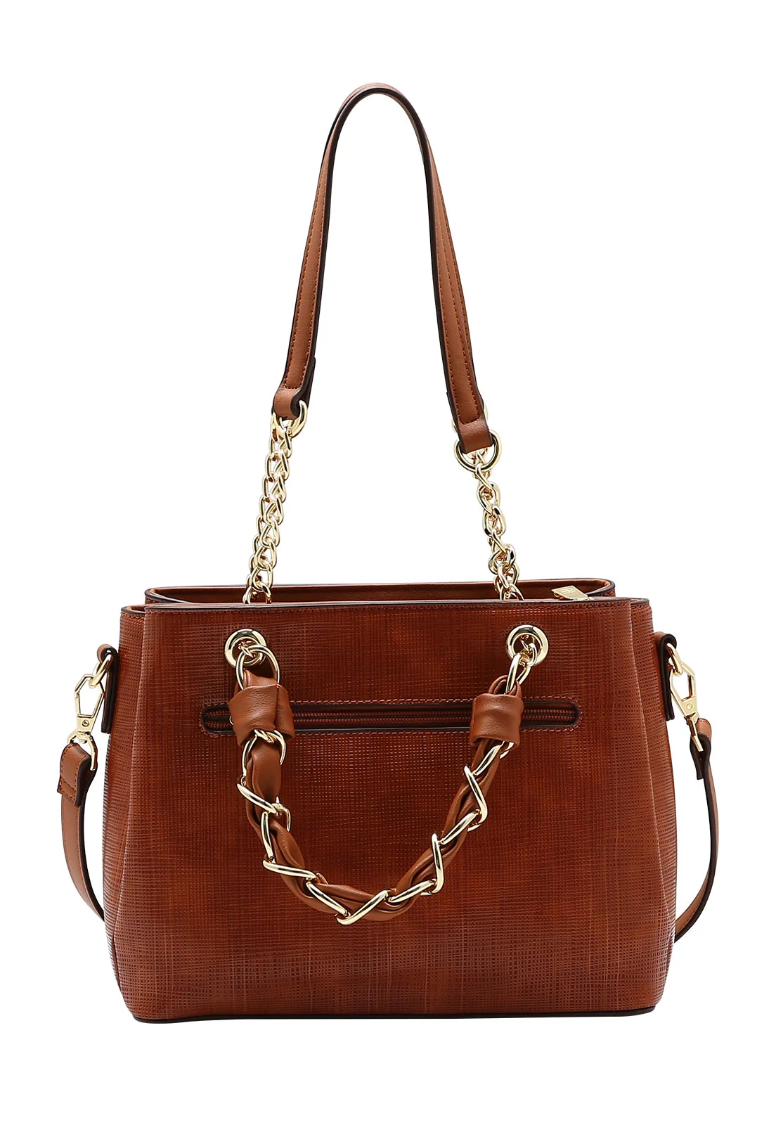 Bolsa Feminina Chenson Luxo Contemporâneo Marrom 3