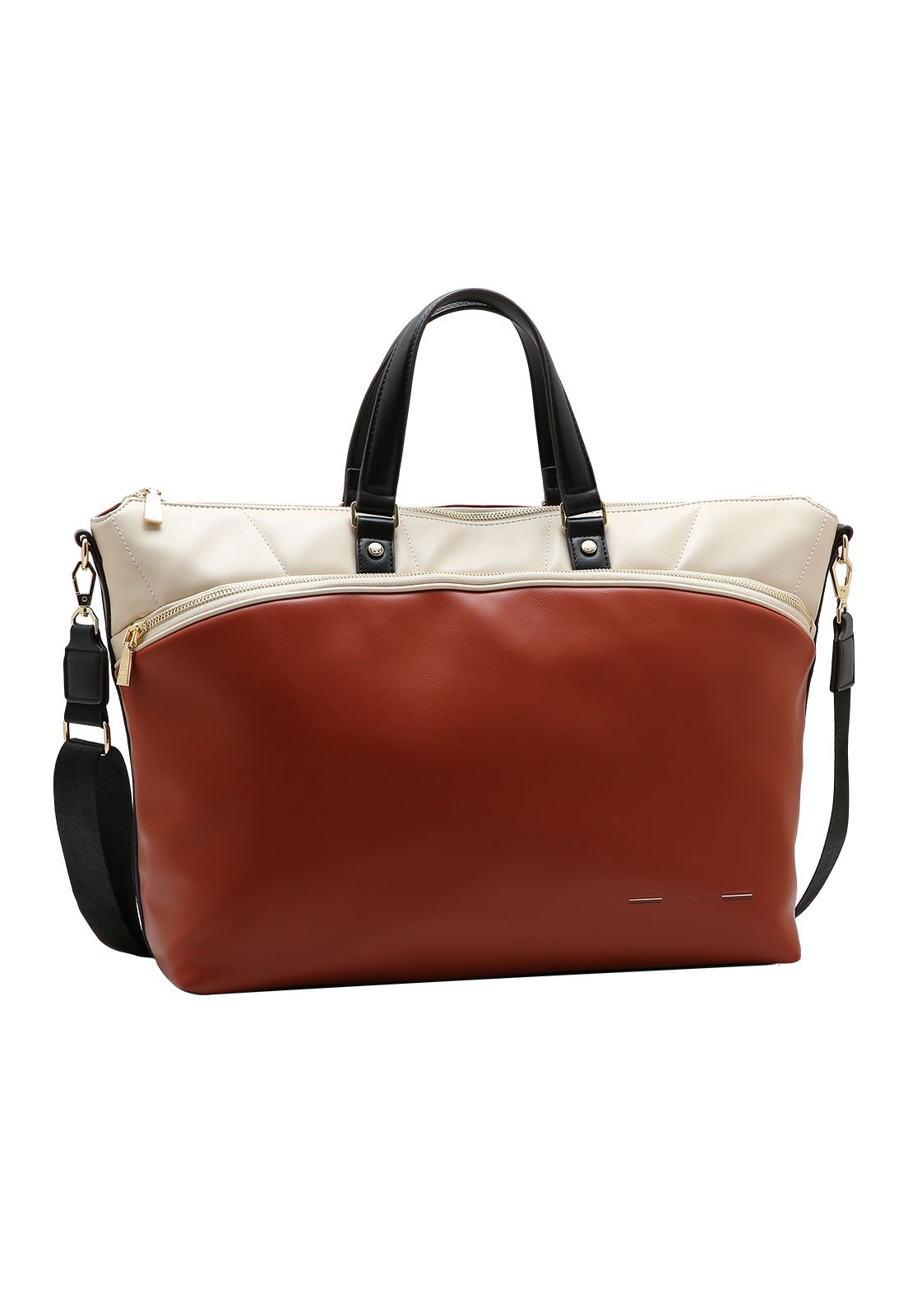 Bolsa Feminina Chenson Sport Chic Com Suporte de Mala