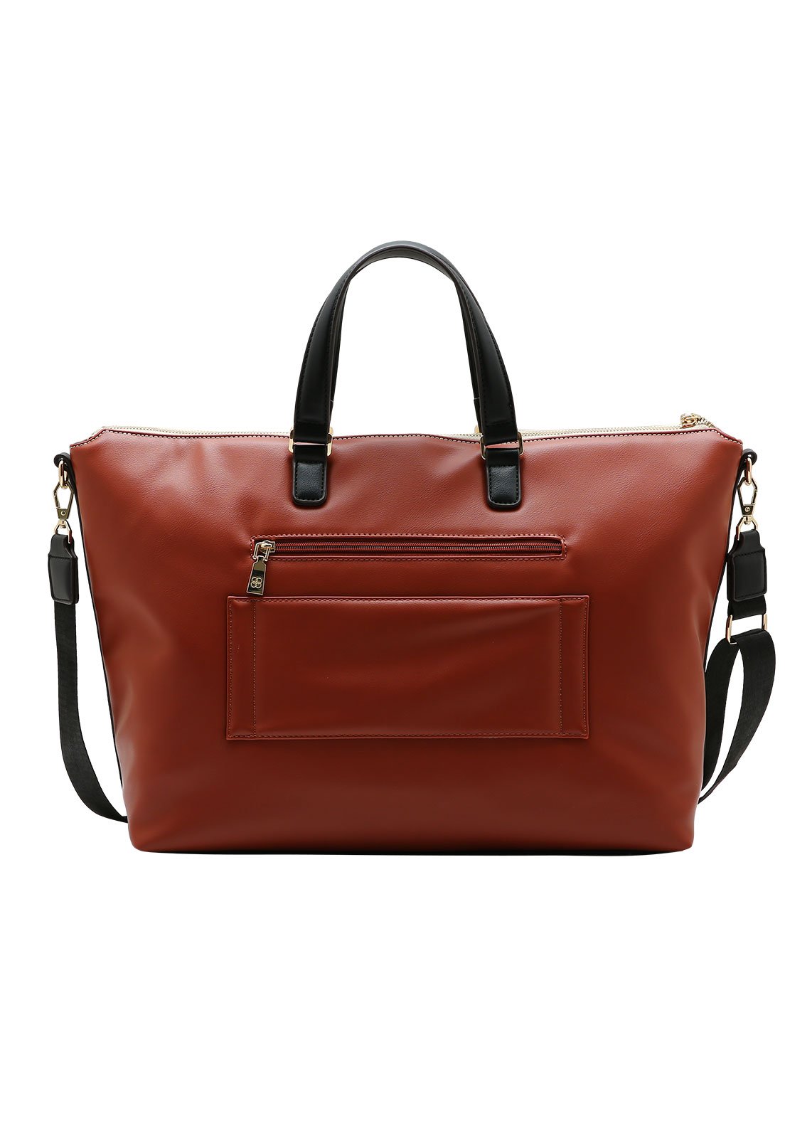 Bolsa Feminina Chenson Sport Chic Com Suporte de Mala Marrom 3