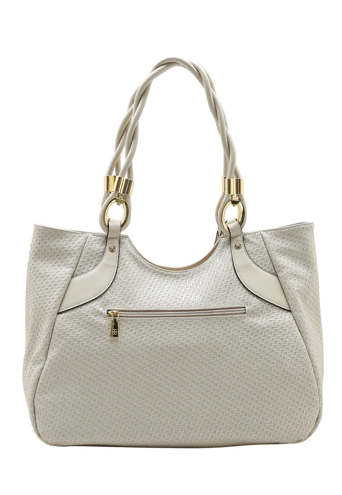 Bolsa Feminina Chenson Ferragem Chic Branco 3