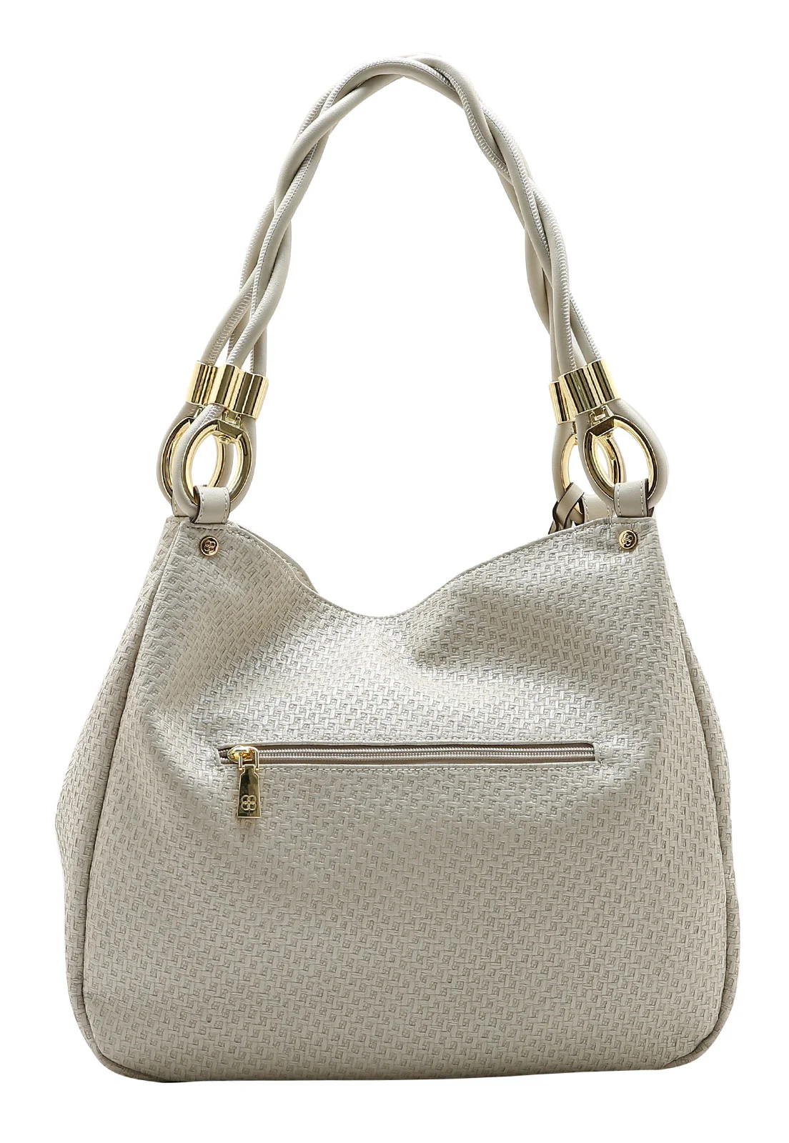 Bolsa Feminina Chenson Ferragem Chic Branco 3