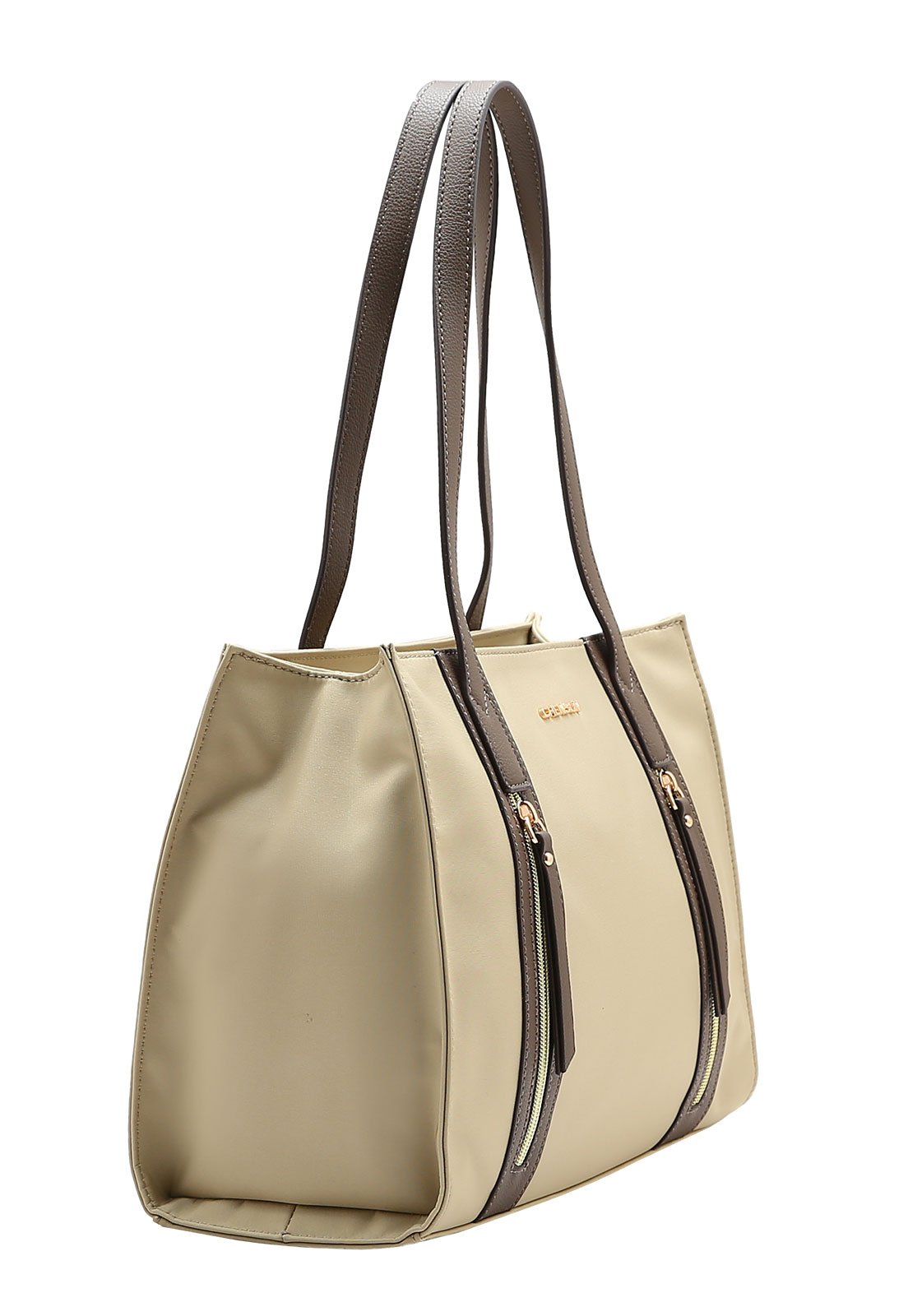 Bolsa Feminina Chenson Ombro Microfiber Areia 2