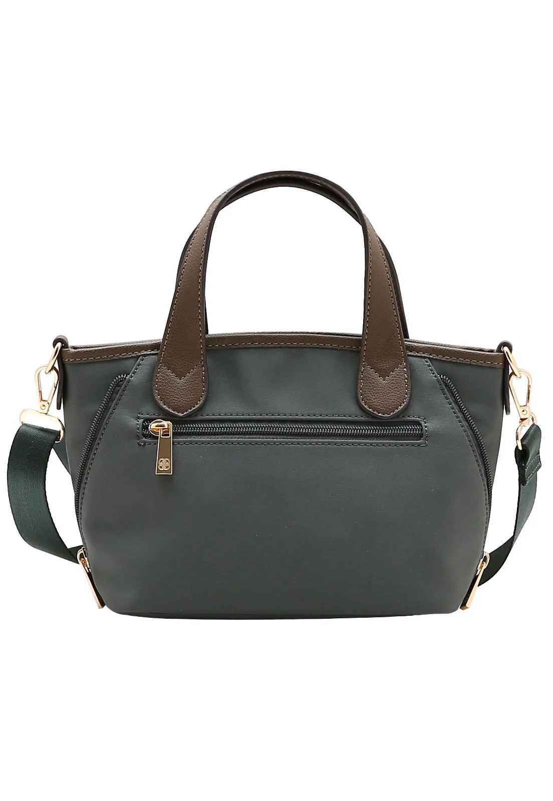 Bolsa Feminina Chenson Mão Microfiber Cinza 3