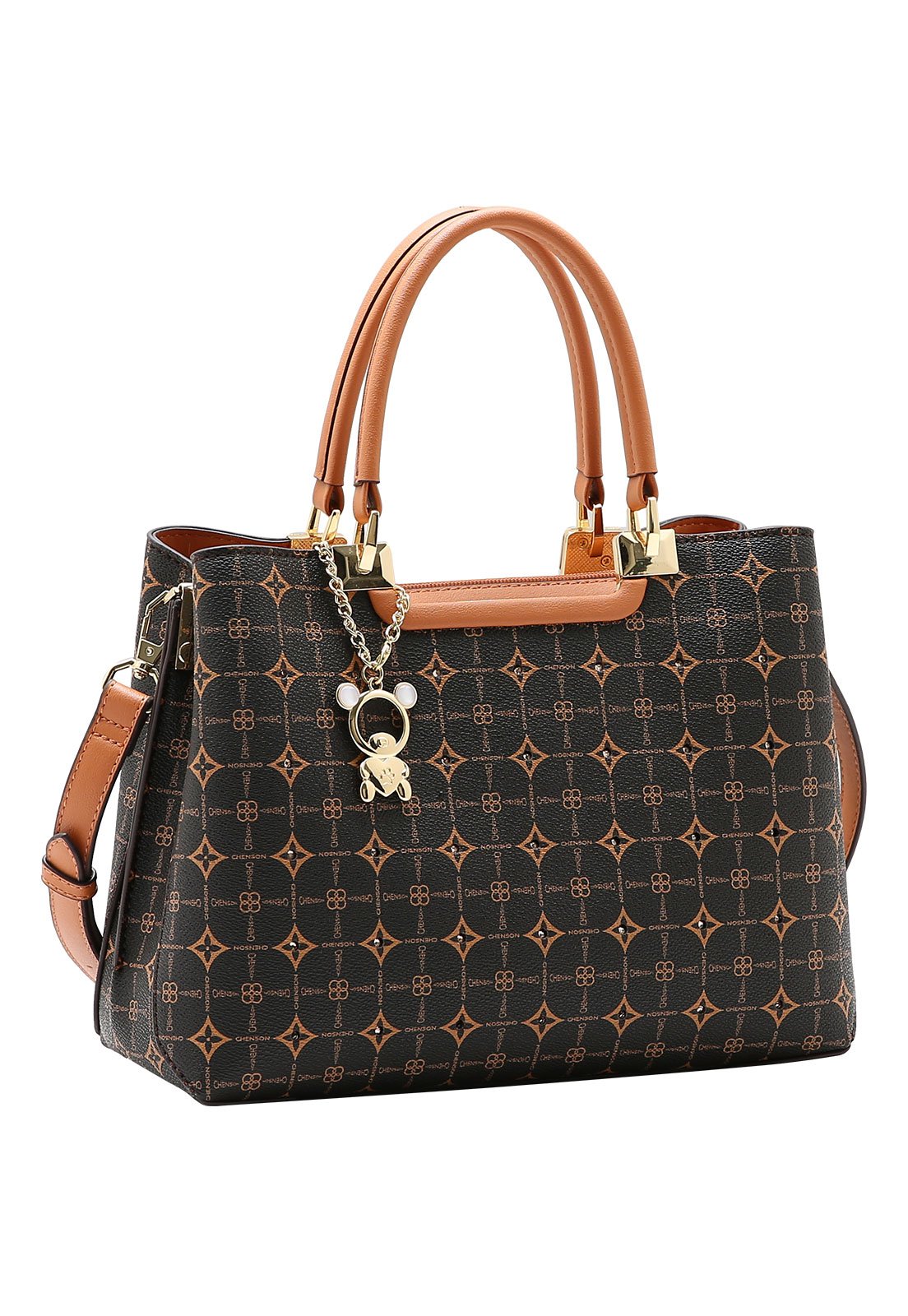 Bolsa Feminina Chenson Mão Monograma Delicado