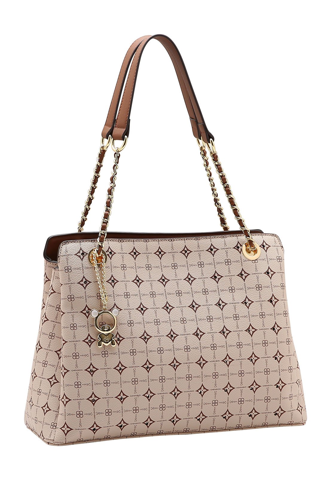 Bolsa Feminina Chenson Ombro Monograma Delicado