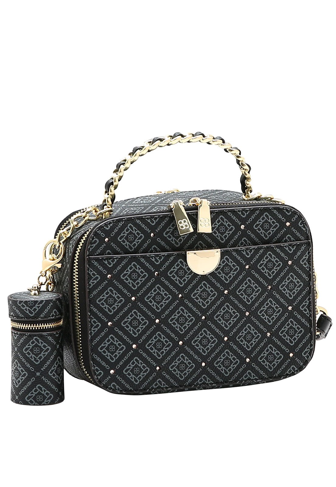 Bolsa Feminina Chenson Transversal Monograma Luxo