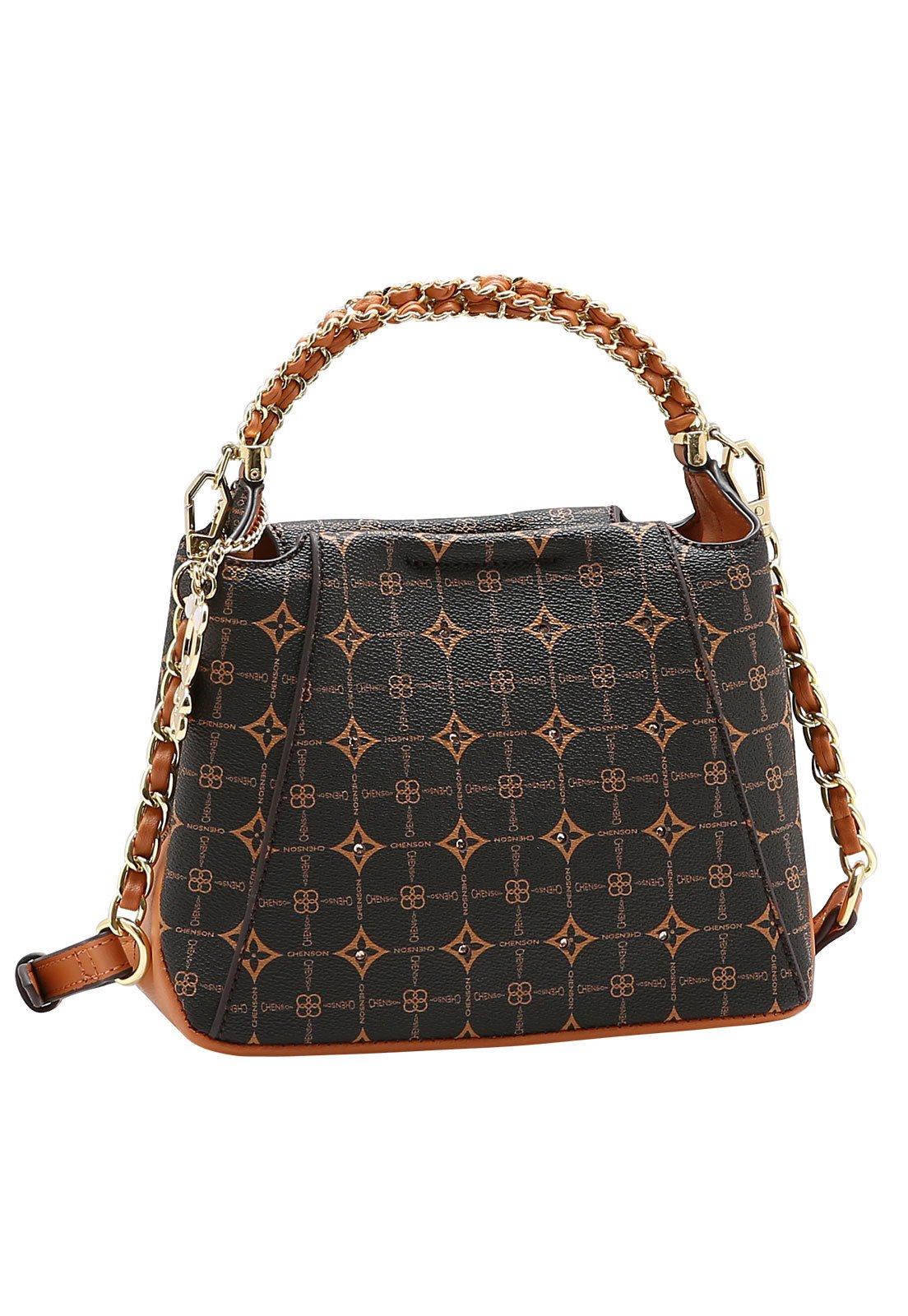 Bolsa Feminina Chenson Mão Monograma Delicado
