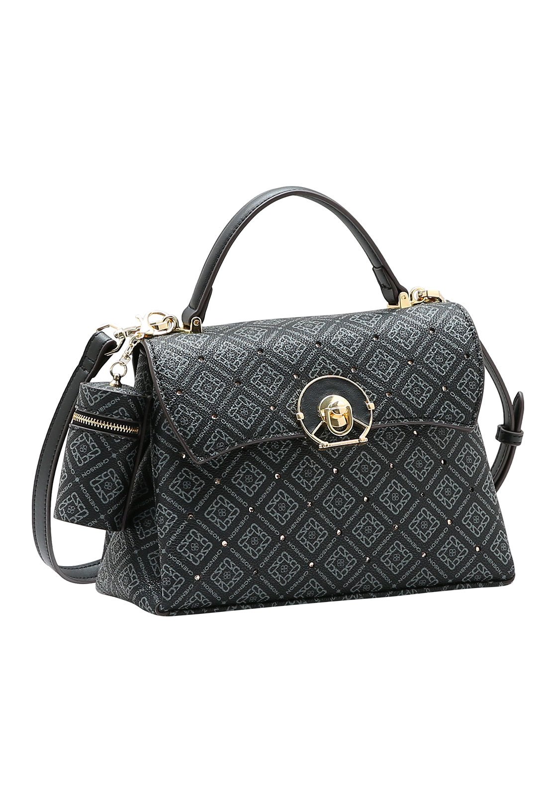 Bolsa Feminina Chenson Monograma Luxo