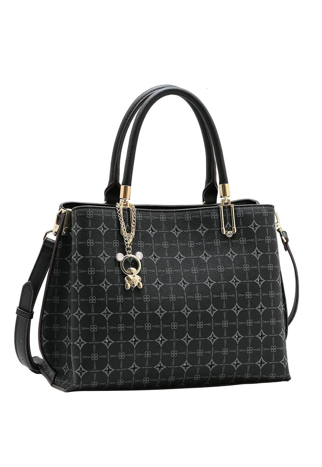 Bolsa Feminina Chenson Mão Monograma Luxo