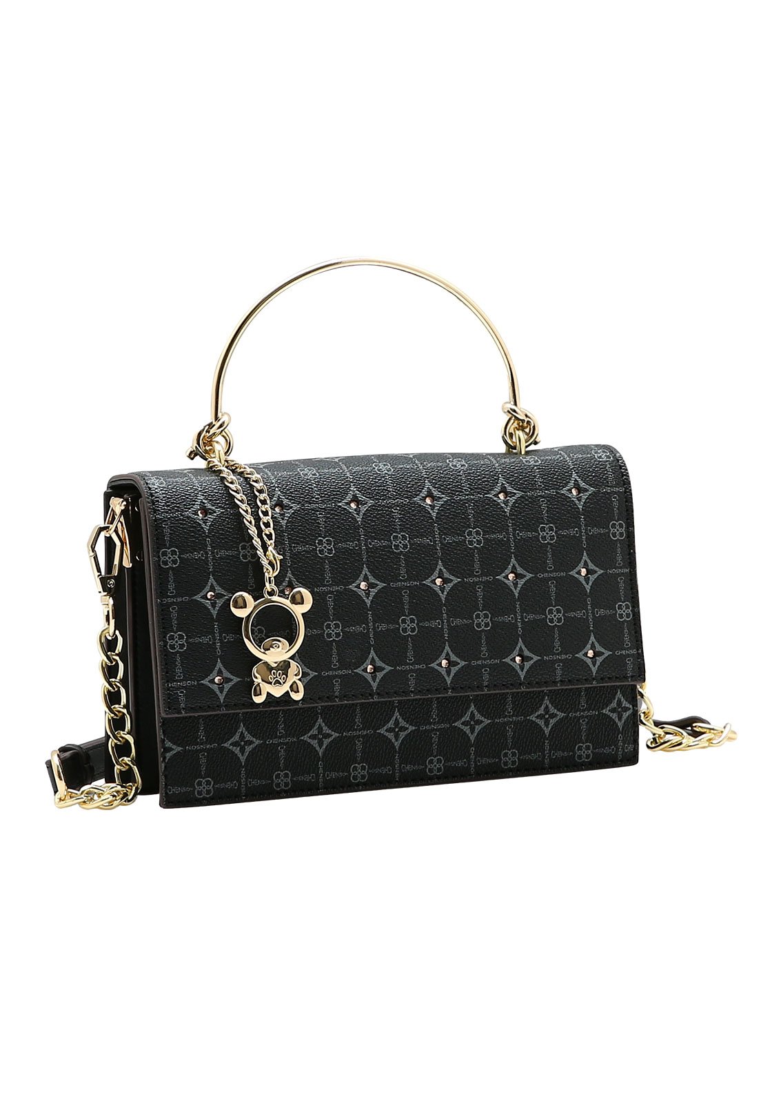 Bolsa Feminina Chenson Mão Monograma Delicado