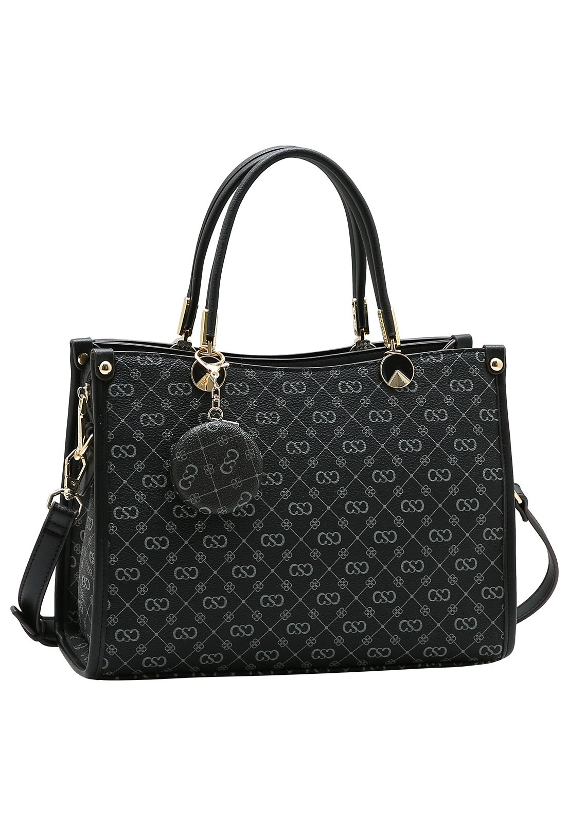 Bolsa Feminina Chenson Mão Monograma Elegance