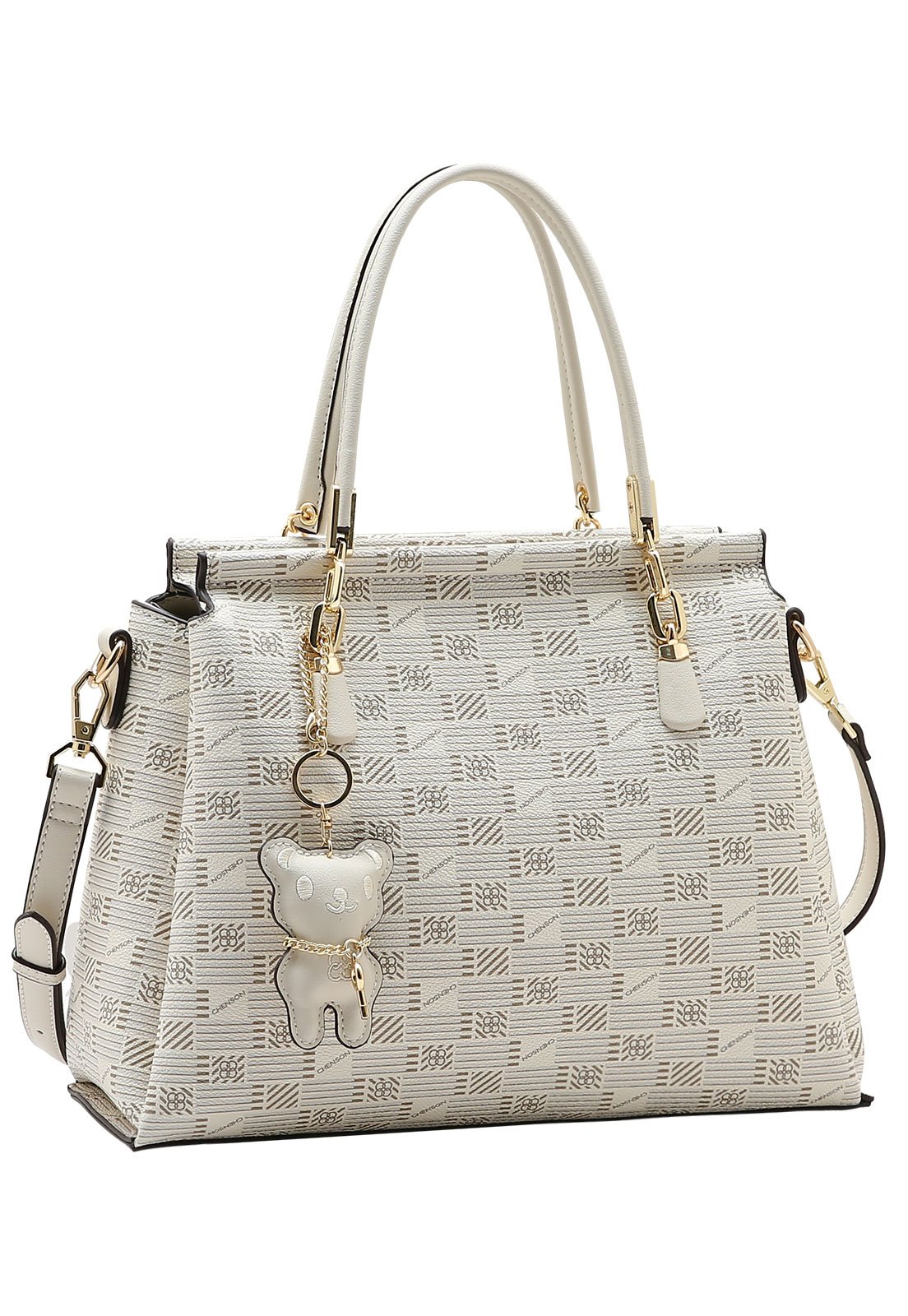 Bolsa Feminina Chenson Mão Art Monograma