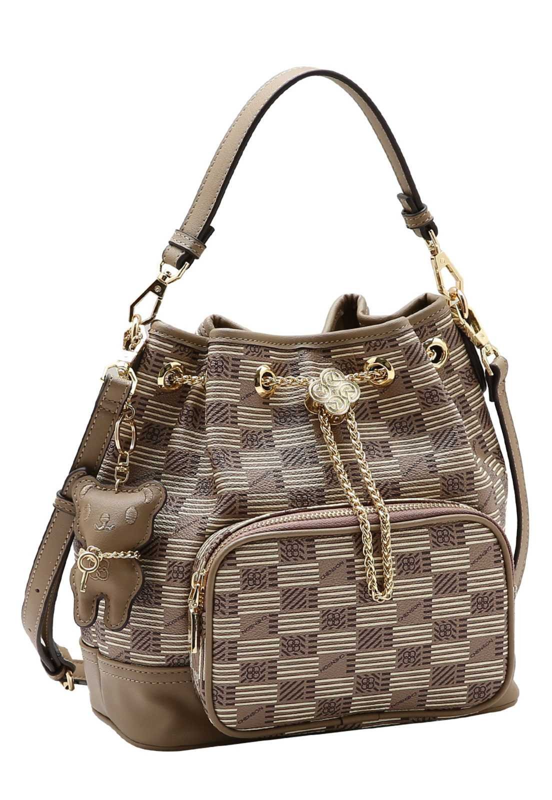 Bolsa Feminina Chenson Saco Art Monograma