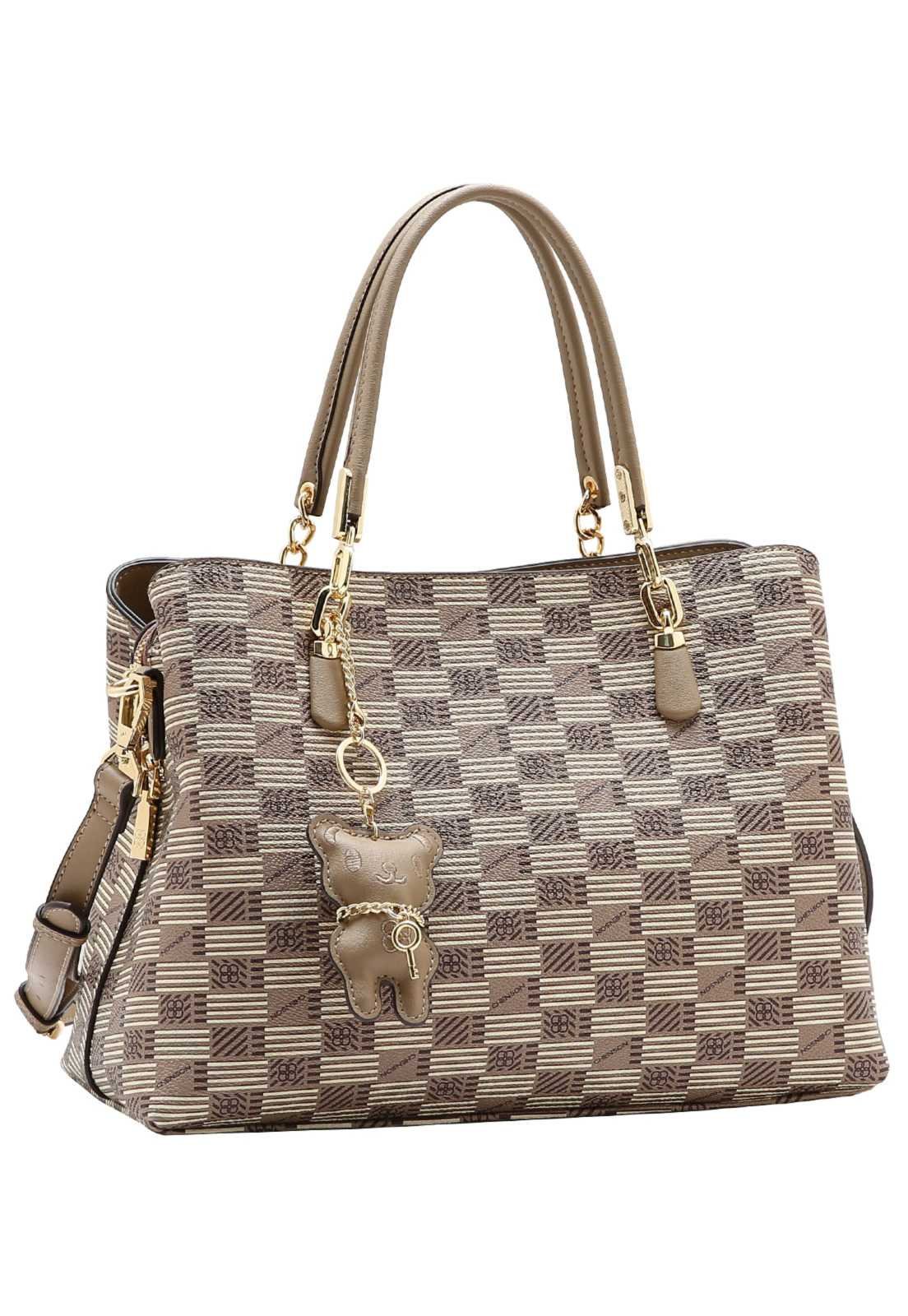 Bolsa Feminina Chenson Mão Art Monograma