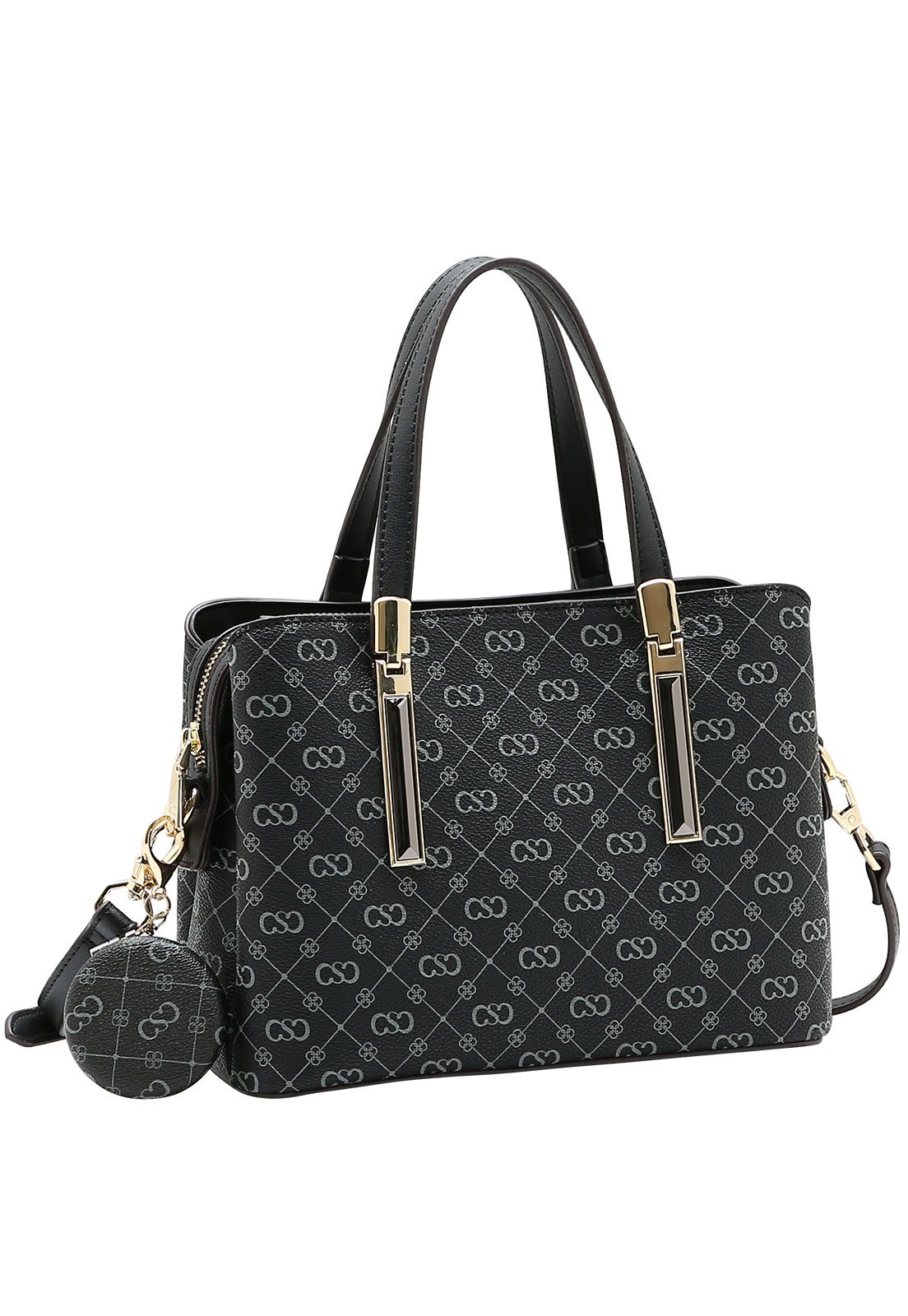 Bolsa Feminina Chenson Mão Monograma Elegance