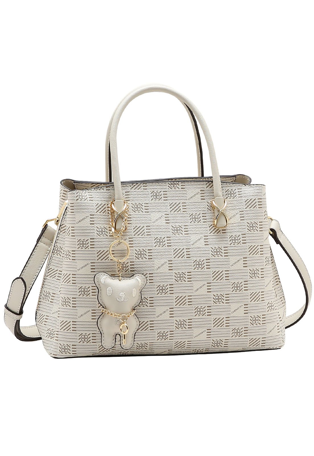 Bolsa Feminina Chenson Mão Art Monograma