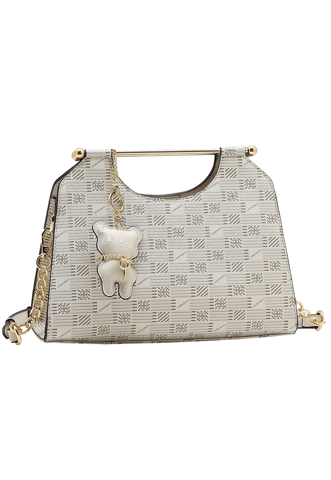 Bolsa Feminina Chenson Mão Art Monograma