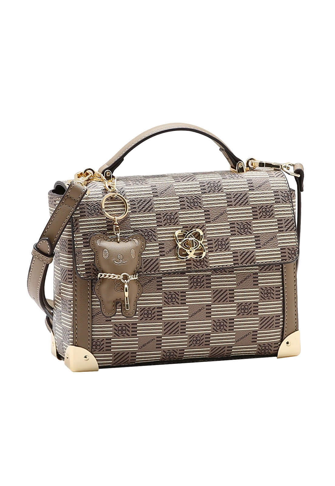 Bolsa Feminina Chenson Mão Art Monograma