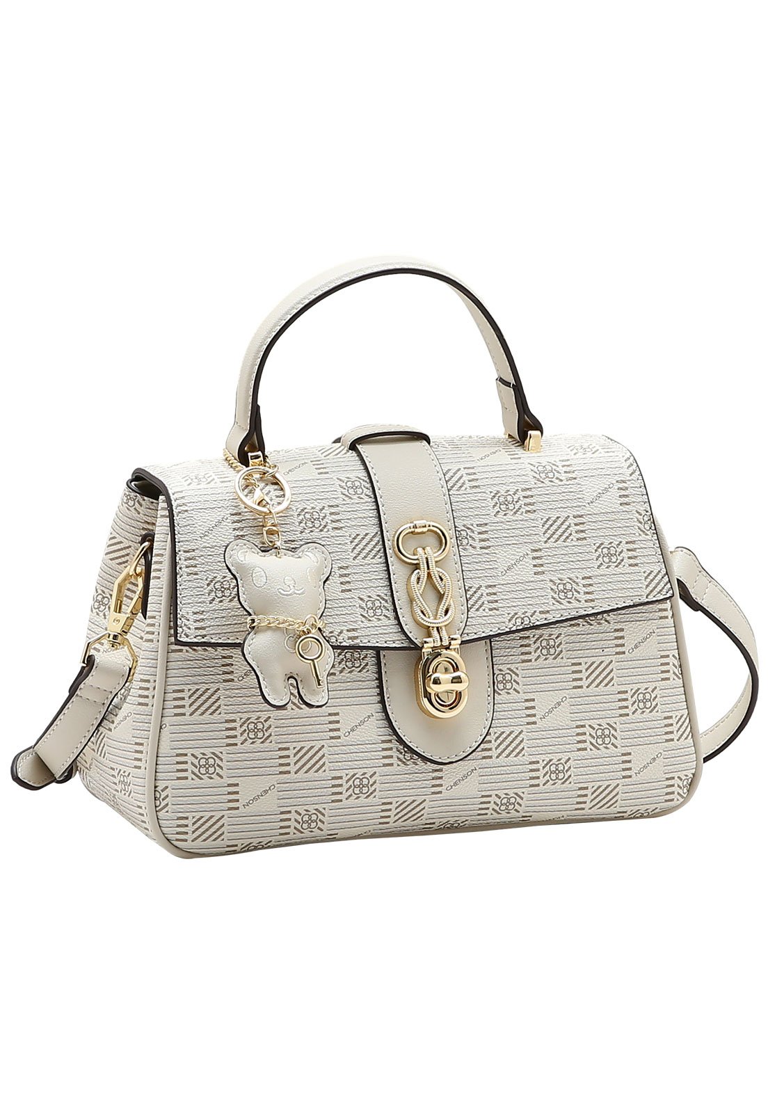 Bolsa Feminina Chenson Mão Art Monograma