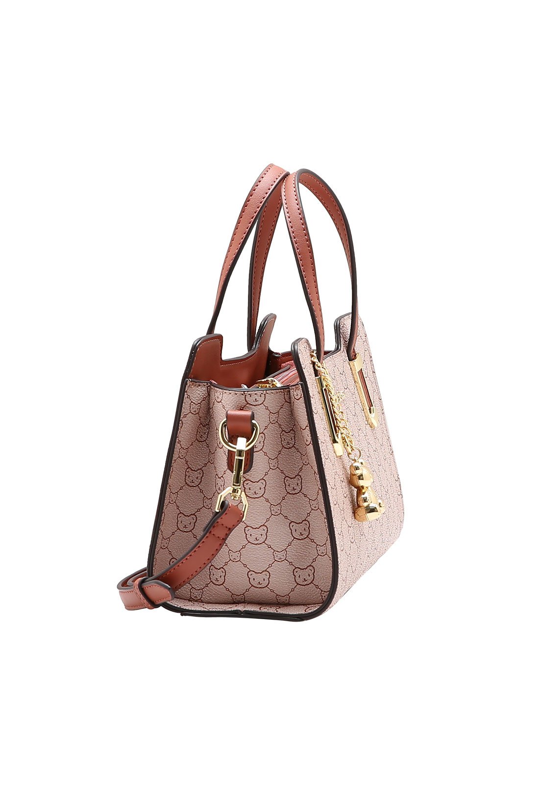 Bolsa Feminina Chenson Mão Baby Urso Rosa 2