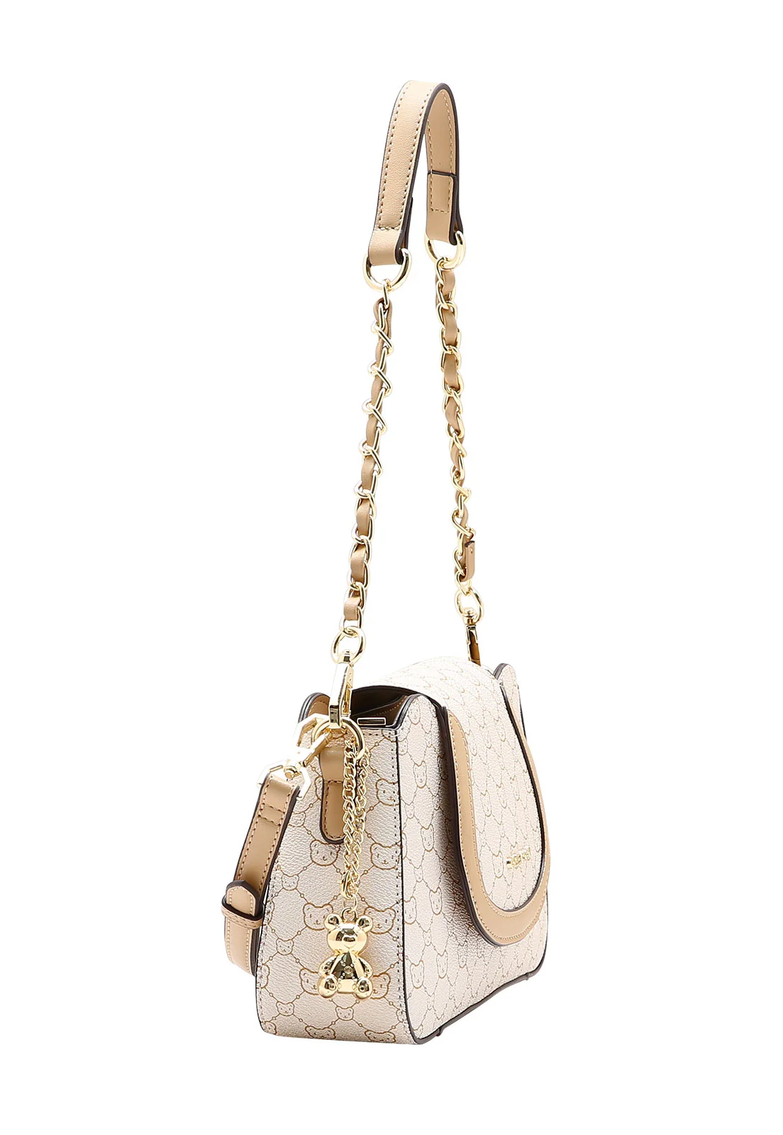 Bolsa Feminina Chenson Versátil Baby Urso Bege 2