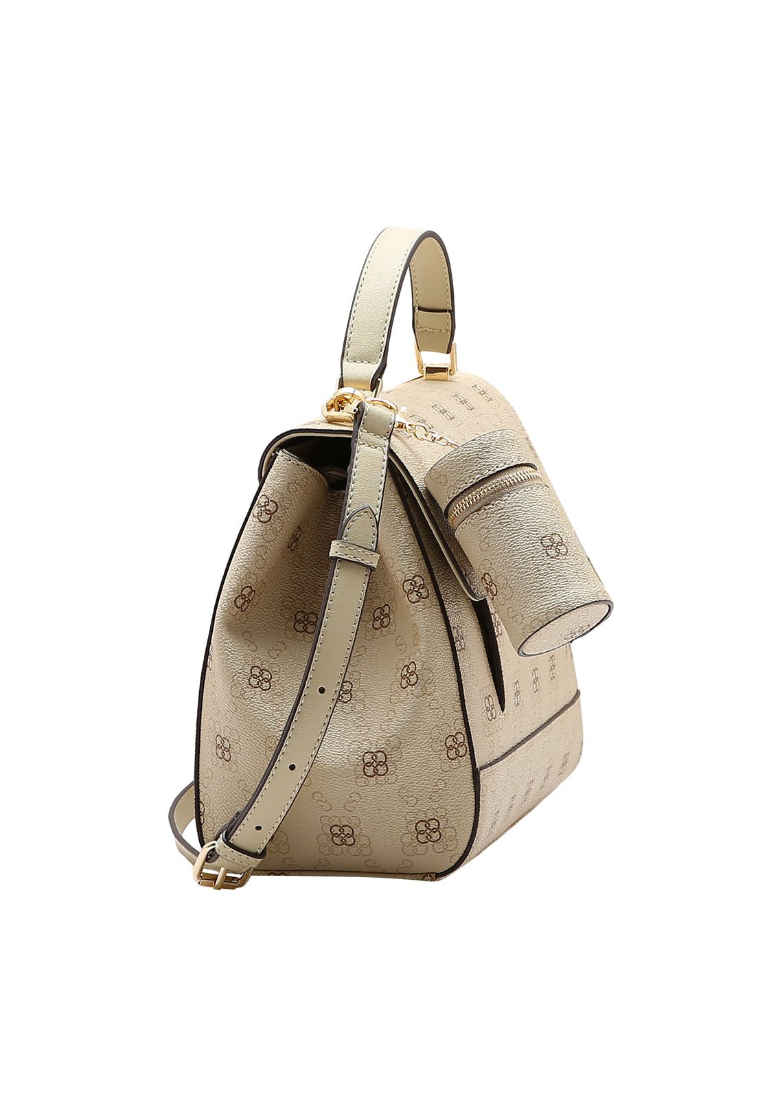 Bolsa Feminina Chenson Mão New Monograma Bege 2