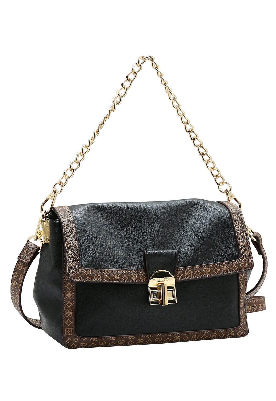 Bolsa Feminina Chenson Versátil Detalhe Monograma