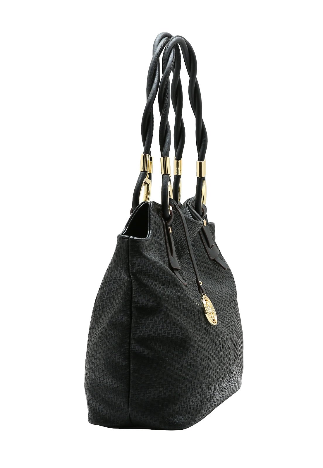 Bolsa Feminina Chenson Ferragem Chic Preto 2