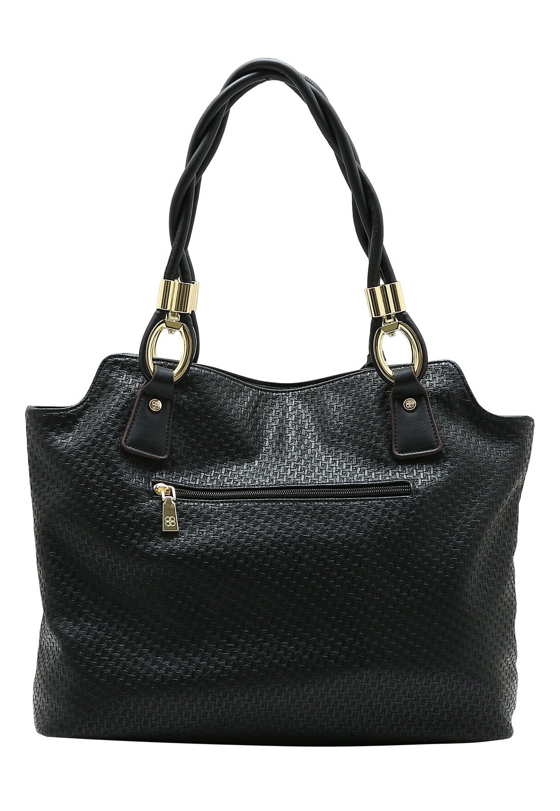 Bolsa Feminina Chenson Ferragem Chic Preto 3