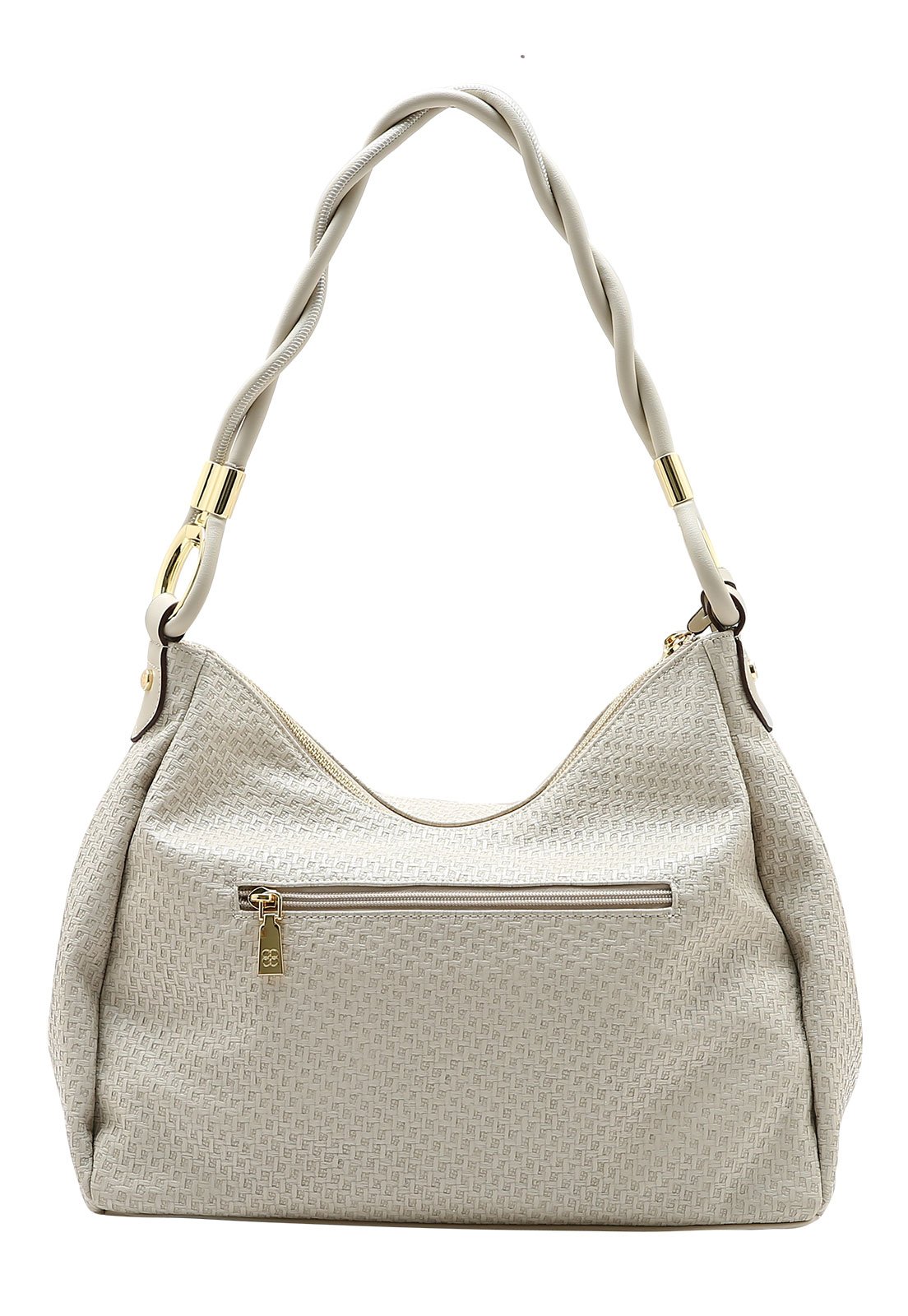 Bolsa Feminina Chenson Ombro Ferragem Chic Bege 3