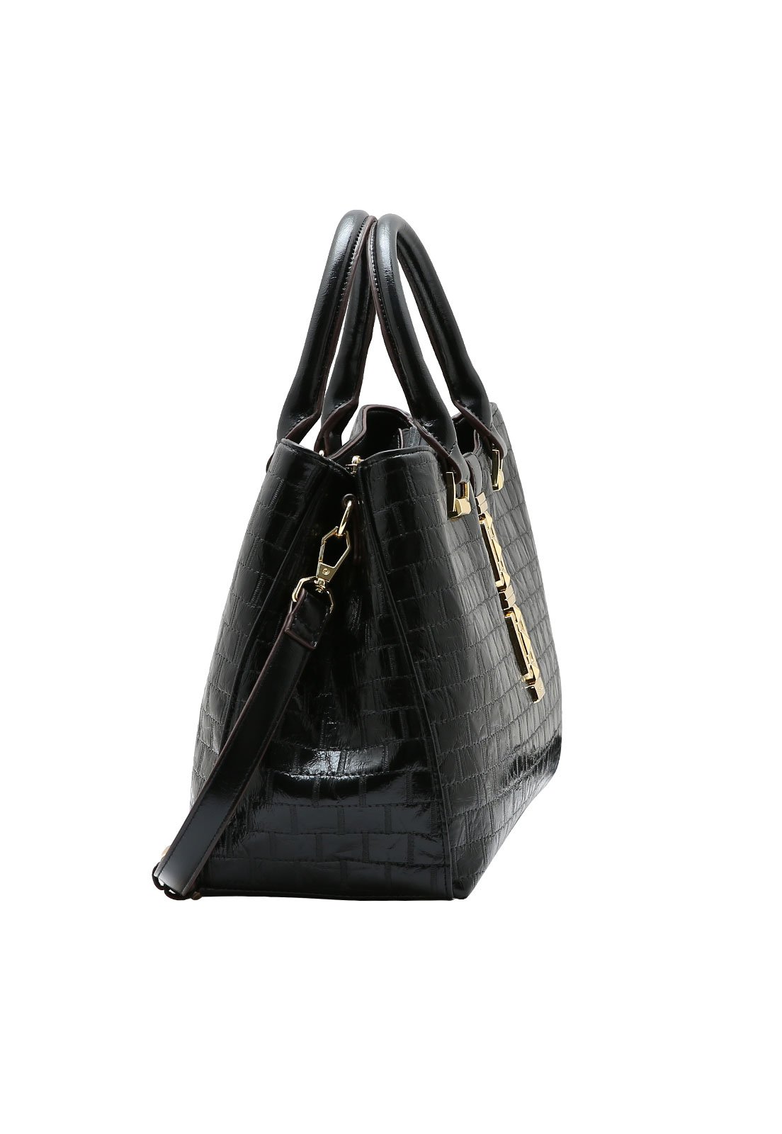 Bolsa Feminina Chenson Mão Matelasse Elegance Preto 2