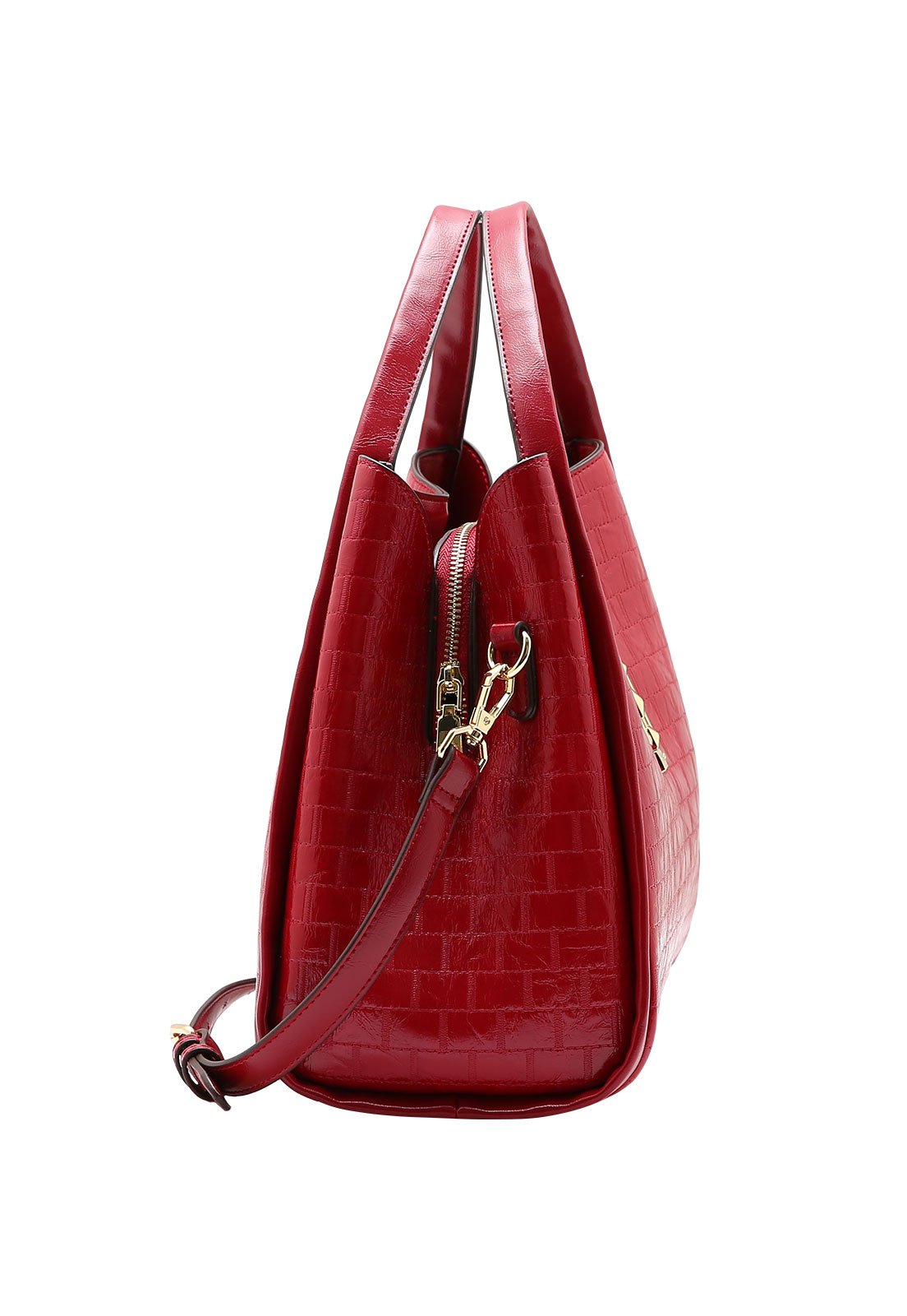 Bolsa Feminina Chenson Mão Matelasse Elegance Vermelho 2