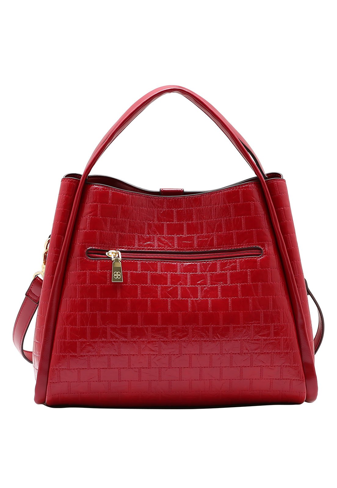 Bolsa Feminina Chenson Mão Matelasse Elegance Vermelho 3