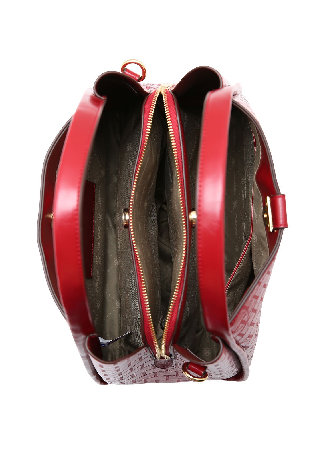 Bolsa Feminina Chenson Mão Matelasse Elegance Vermelho 4