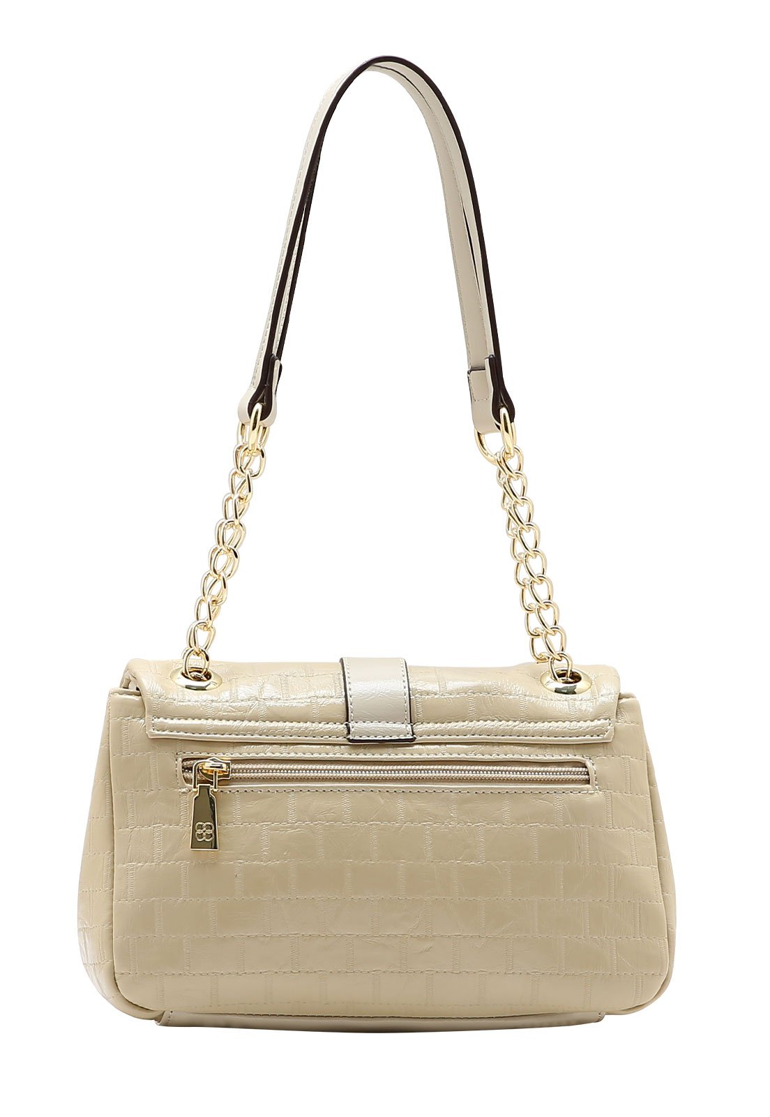 Bolsa Feminina Chenson Matelasse Elegance Bege 3