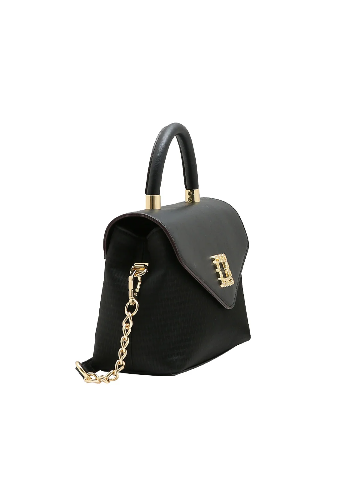 Bolsa Feminina Chenson Mão Logo Chic Preto 2
