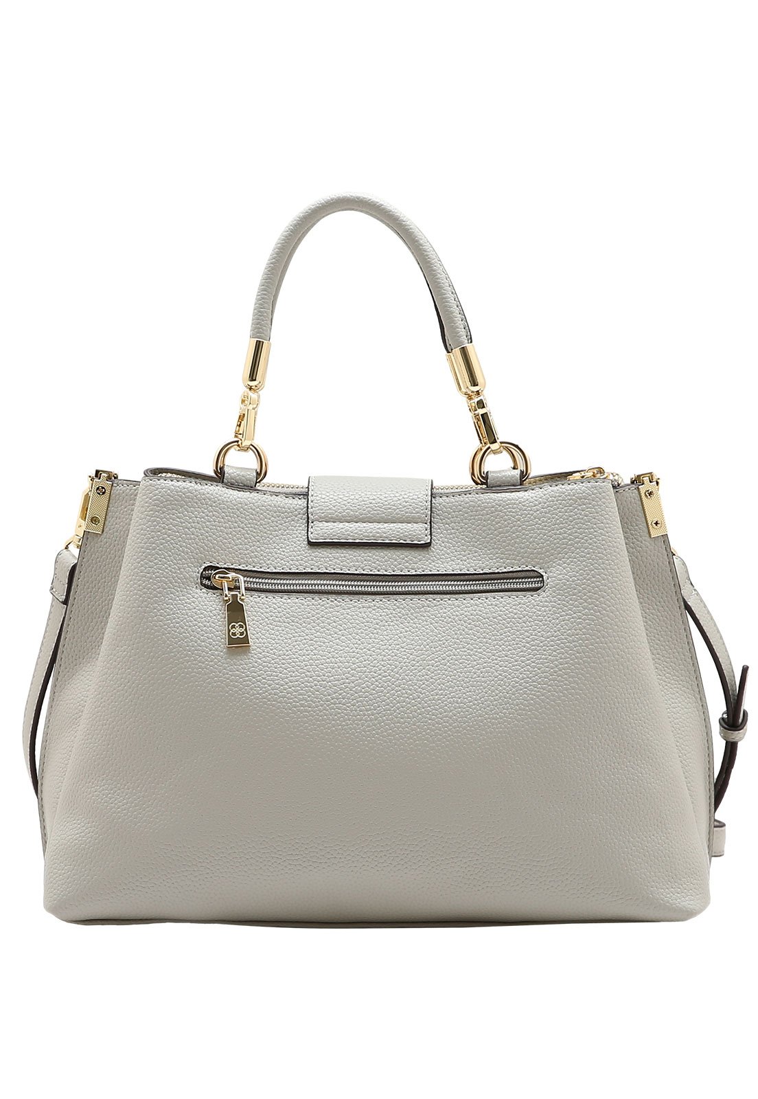 Bolsa Feminina Chenson  Versátil Atemporal Cinza 3